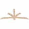 Ekena Millwork Davenport Smooth Timber Gable Bracket, Douglas Fir, 60"W x 32"H x 1 1/2"D x 3 1/2"F, 13/12 Pitch GBW060X32X0204DAV00SDF - alternate 4